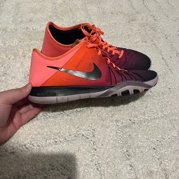 Nike free TR 6 rainbow running shoes sneakers size 9 athletic workout training - Picture 2 of 8